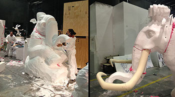 Illustration, concept development, Themed attractions, Ice Age 